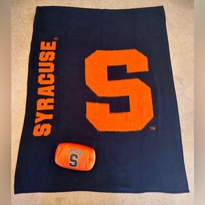 NEW Syracuse Blanket Large + Pillow